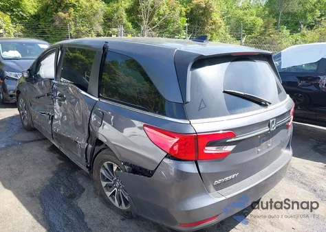 2023 Honda Odyssey Ex-L из США, поврежденный, VIN 5FNRL6H67PB067555